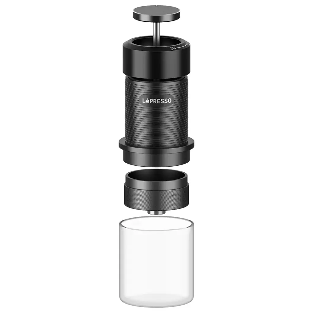 LEPRESSO PROFESSIONAL HAND PRESS ESPRESSO MAKER BLACK LPRJPCMBK thumbnail 3