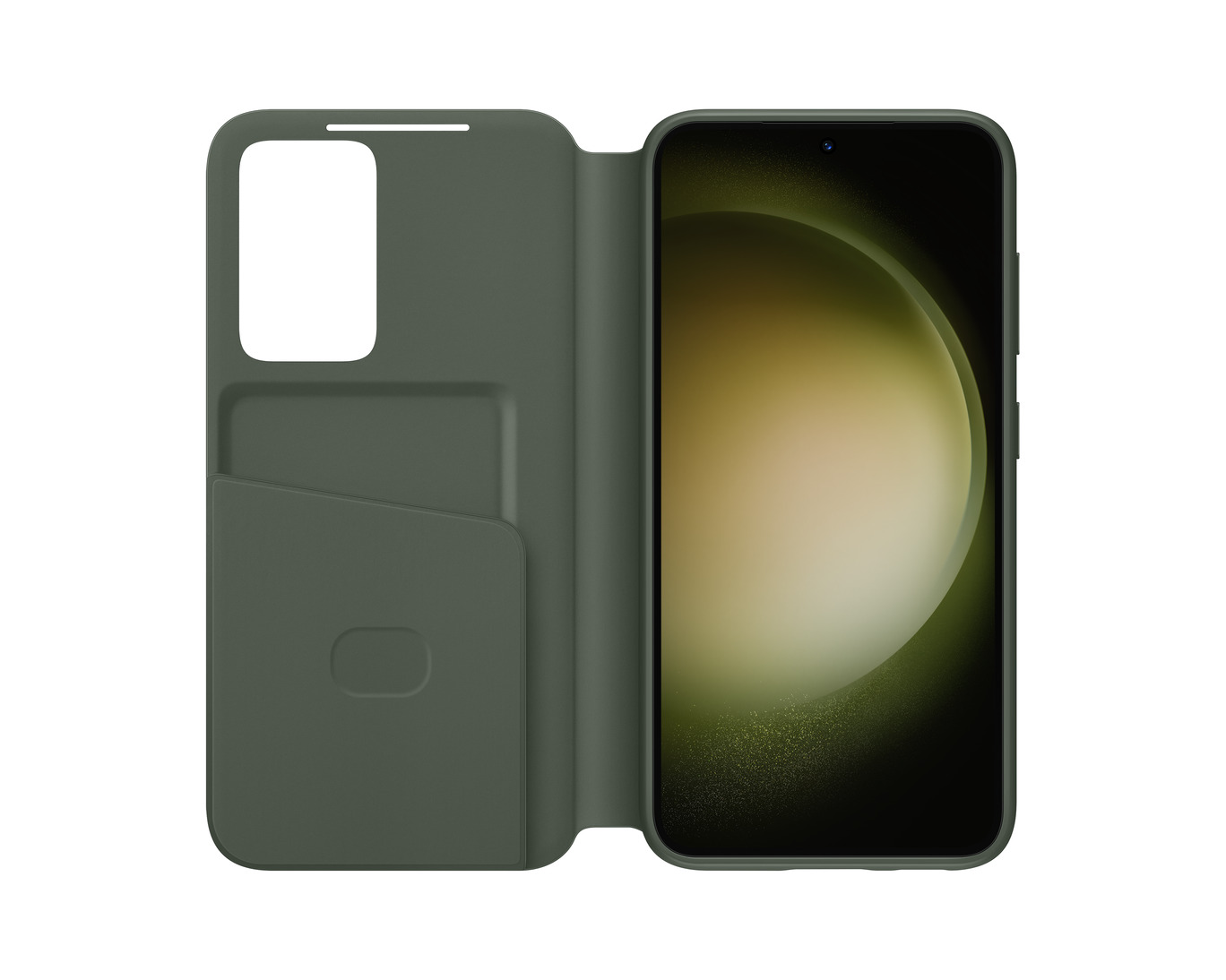 SAMSUNG GALAXY S23 SMART VIEW WALLET CASE GREEN EF-ZS911CGEGWW thumbnail 2