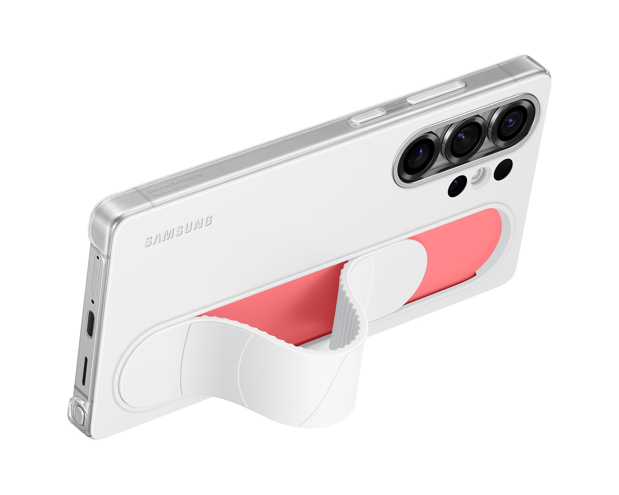 SAMSUNG GALAXY S25 ULTRA STANDING GRIP CASE WHITE EF-GS938CWEGWW thumbnail 4