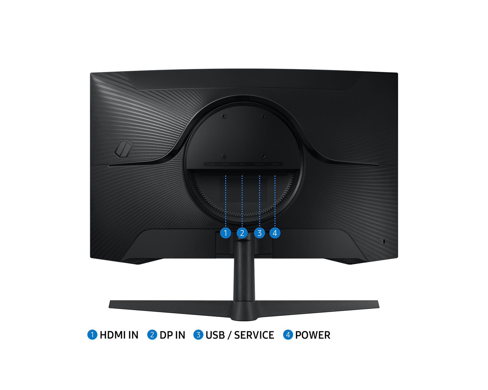 Samsung 27-Inch Curved Gaming Monitor G5 QHD VA Panel HDR LS27CG552EMXUE thumbnail 4