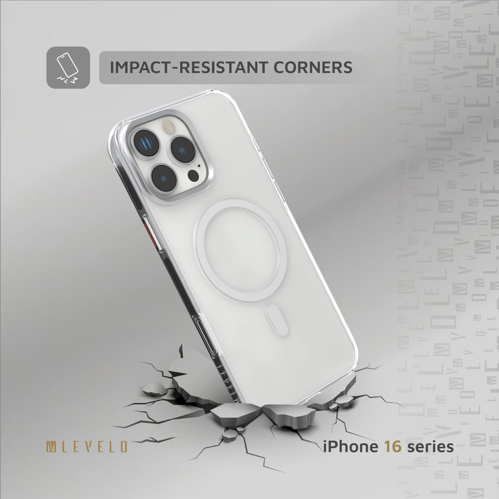 LEVELO ALLURE IPHONE 17 PRO PC HARD CASE TRANPARENT LVLALLRPC17PTR thumbnail 6