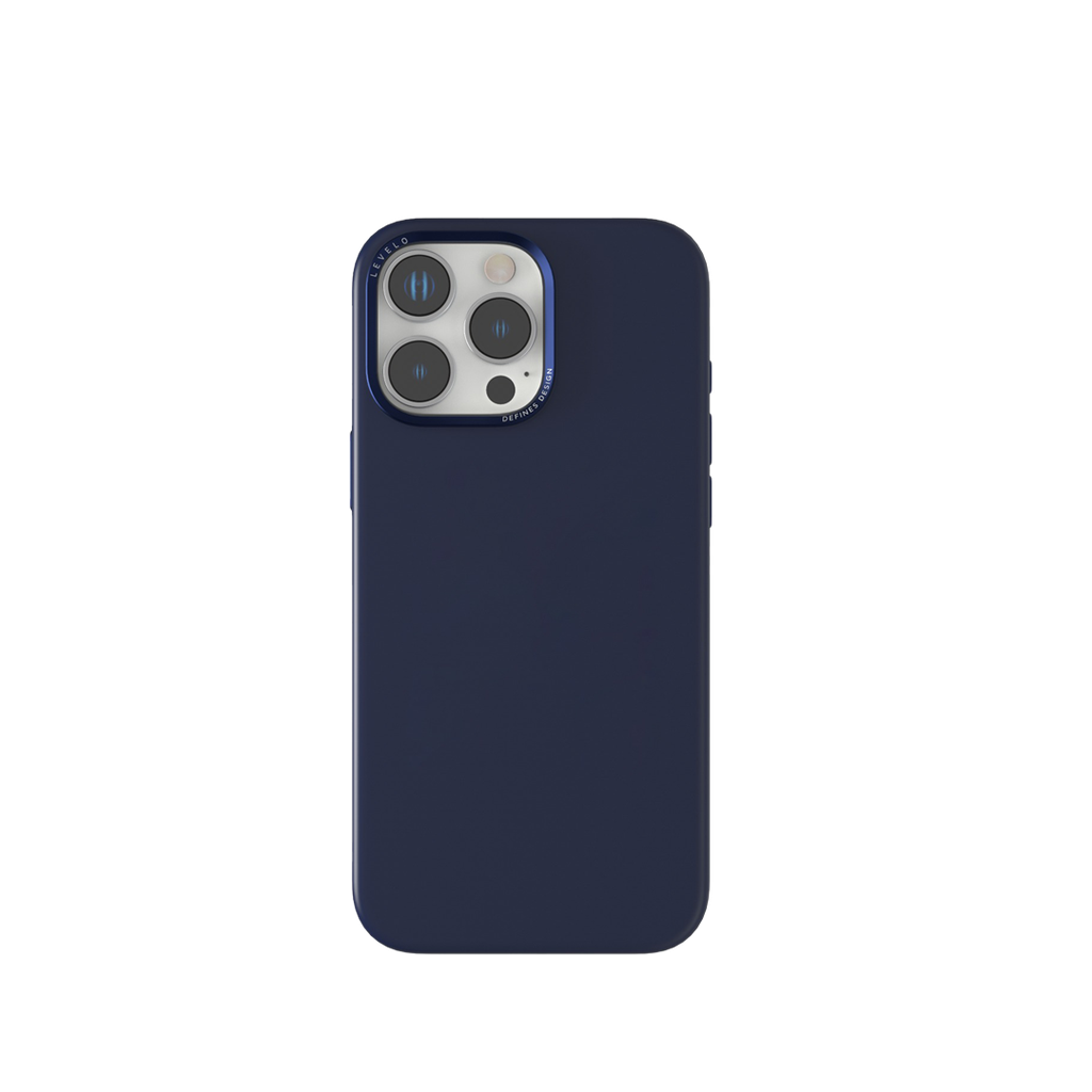 LEVELO IRIS MAGSAFE IPHONE 16 PRO MAX LIQUID SILICONE CASE BLUE LVLIMSC16PMBL thumbnail 4