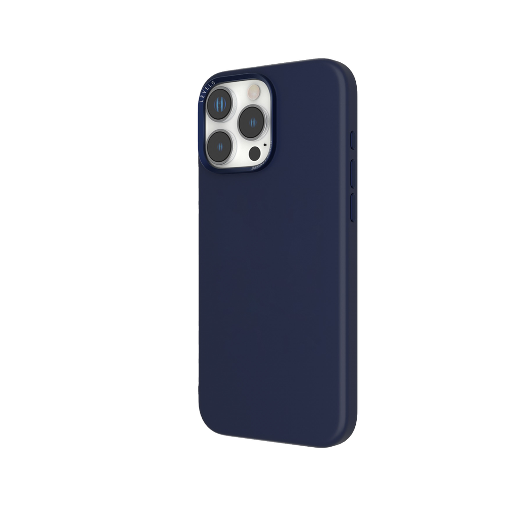 LEVELO IRIS MAGSAFE IPHONE 16 PRO MAX LIQUID SILICONE CASE BLUE LVLIMSC16PMBL thumbnail 3