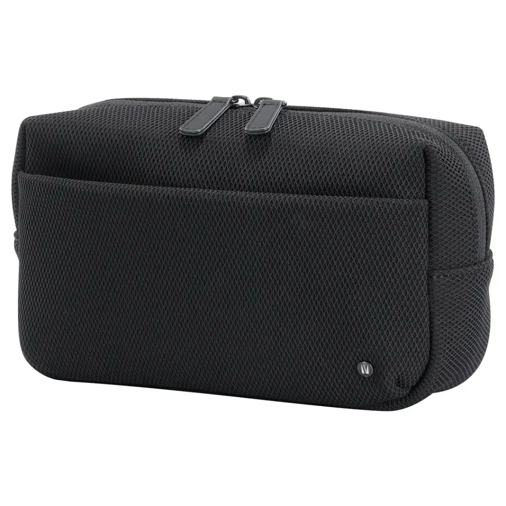 LEVELO LEON TECH ORGANIZER  POUCH JET BLACK LVLLEONPBK thumbnail 2