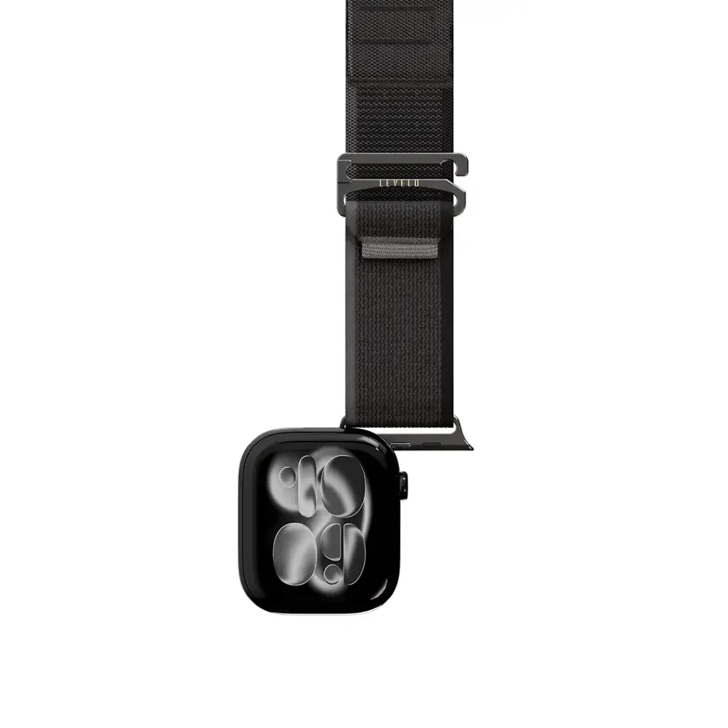 LEVELO MALO NYLON WATCH STRAP GRAY LVLMLOWS49GY thumbnail 2