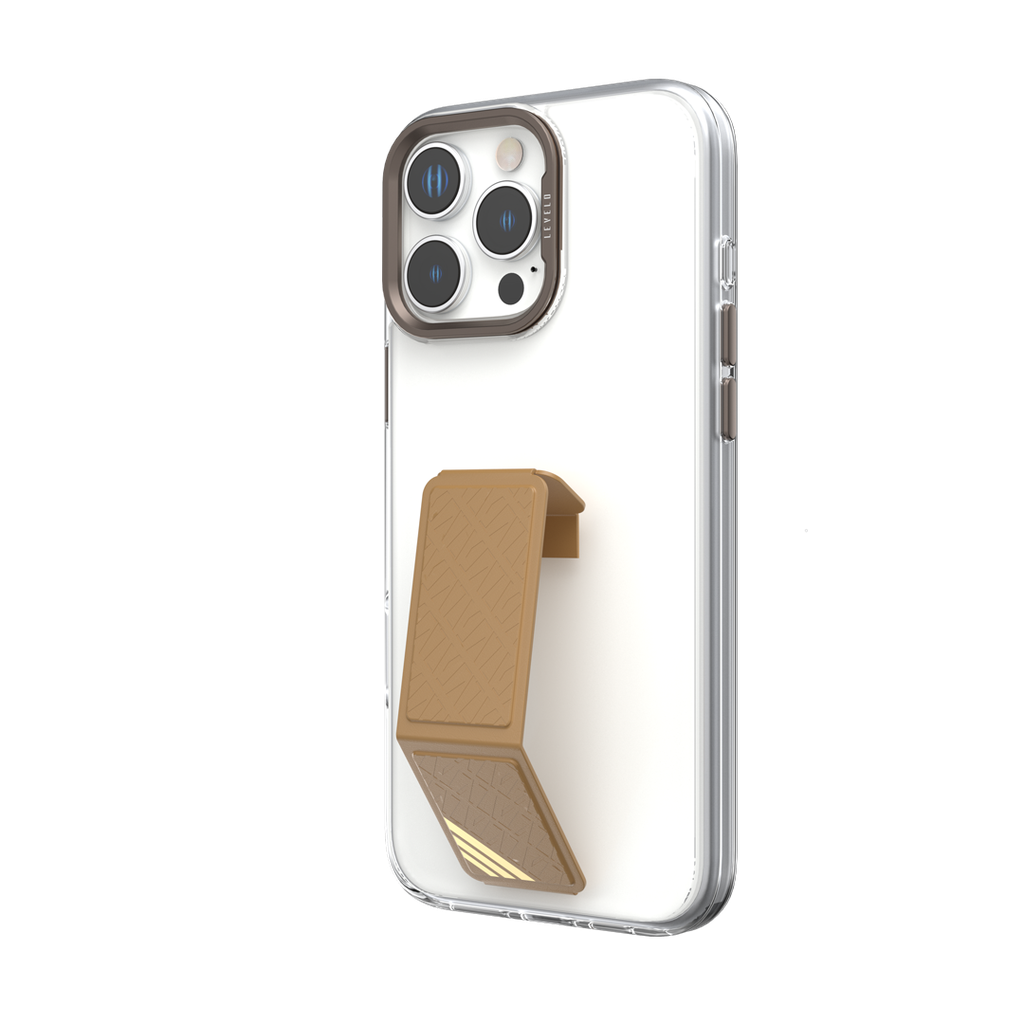 LEVELO IPHONE 16 PRO MAX CLARA GRIP CASE ROSE GOLD LVL-MCGC-16PM-RSGD