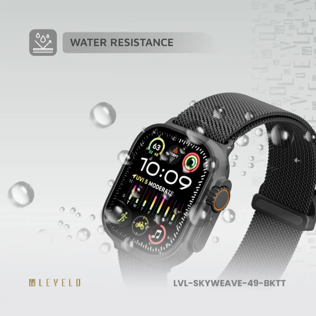 Levelo SkyWeave Watch Strap - Stylish, Durable, and Comfortable Fit thumbnail 5