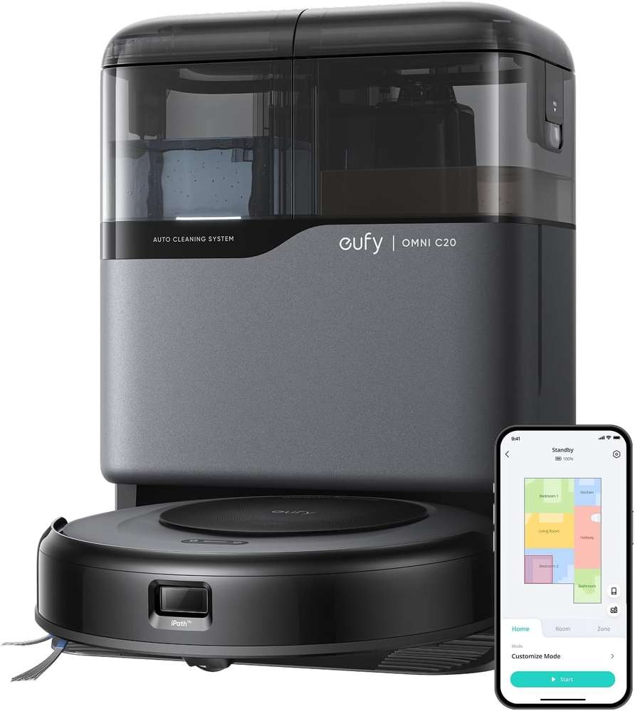 Anker Eufy Omni C20 Robot Vacuum Cleaner - Black T2280V11 thumbnail 8
