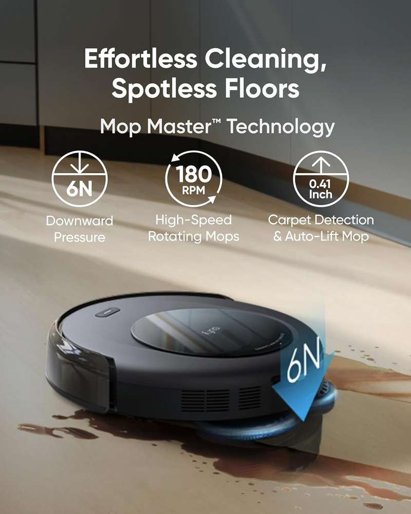 Anker Eufy Omni C20 Robot Vacuum Cleaner - Black T2280V11 thumbnail 4
