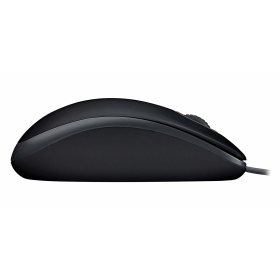 LOGITECH B110 SILENT WIRED USB MOUSE BLACK 910-005508 thumbnail 3