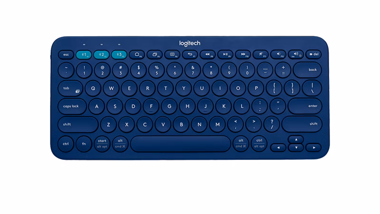 LOGITECH K380 WL MULTI DEVICE KEYBOARD BLUE 920-007591