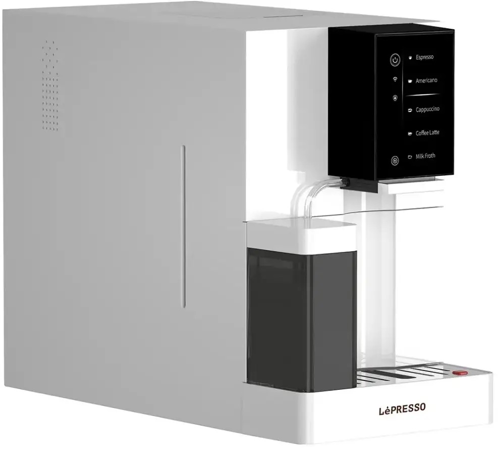 LEPRESSO BREVISSIMO AUTOMATIC COFFEE MACHINE WHITE LPCFFBAC0046WH