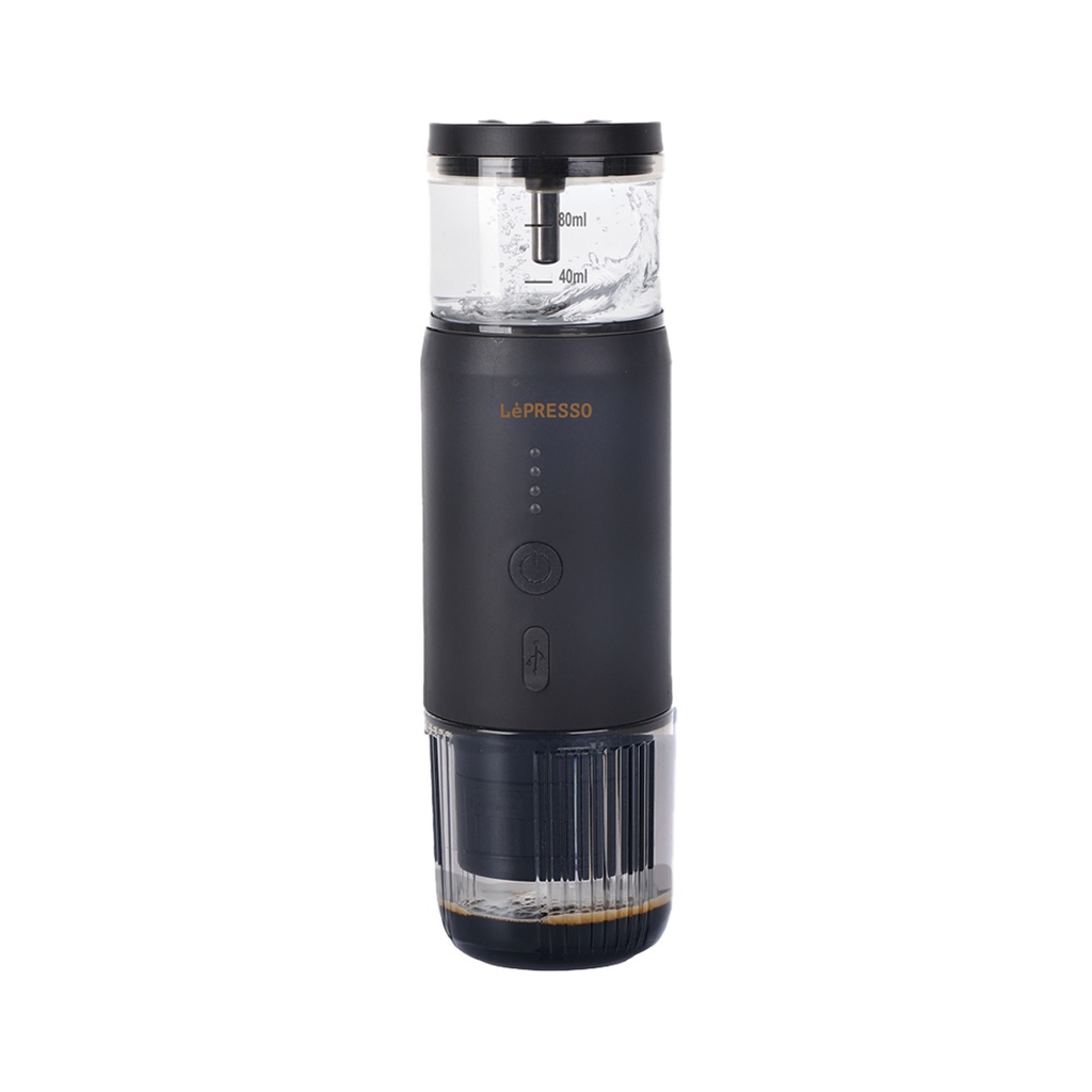 LEPRESSO PORTABLE ESPRESSO HEATING TEMPERATURE GAUGE LP001 BLACK LPCFFM001-BK
