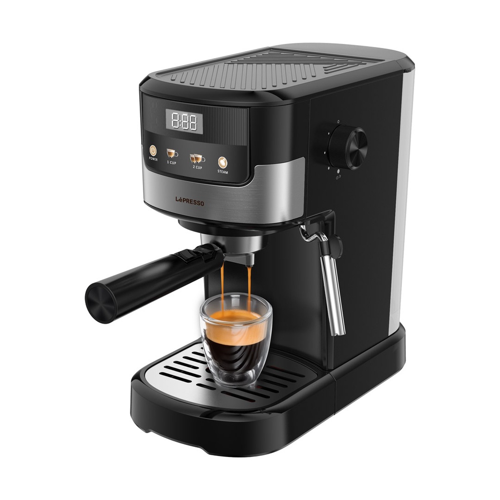 LEPRESSO SUPREMA ESPRESSO MACHINE MILK STEAMER LP004 LPCFFM0004-BK