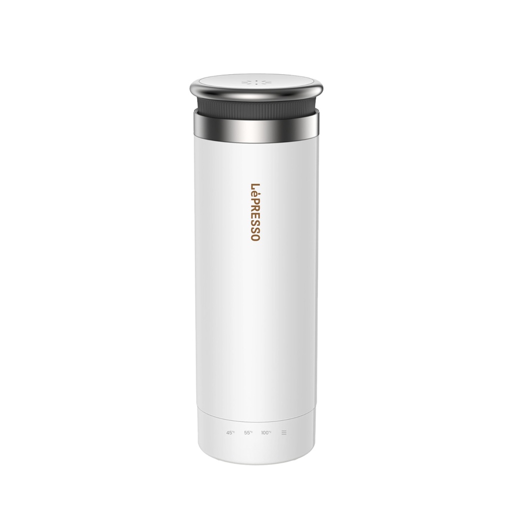 LEPRESSO PORTABLE OUTDOOR ELECTRIC KETTLE LP007 WHITE LPCFFM007-WH