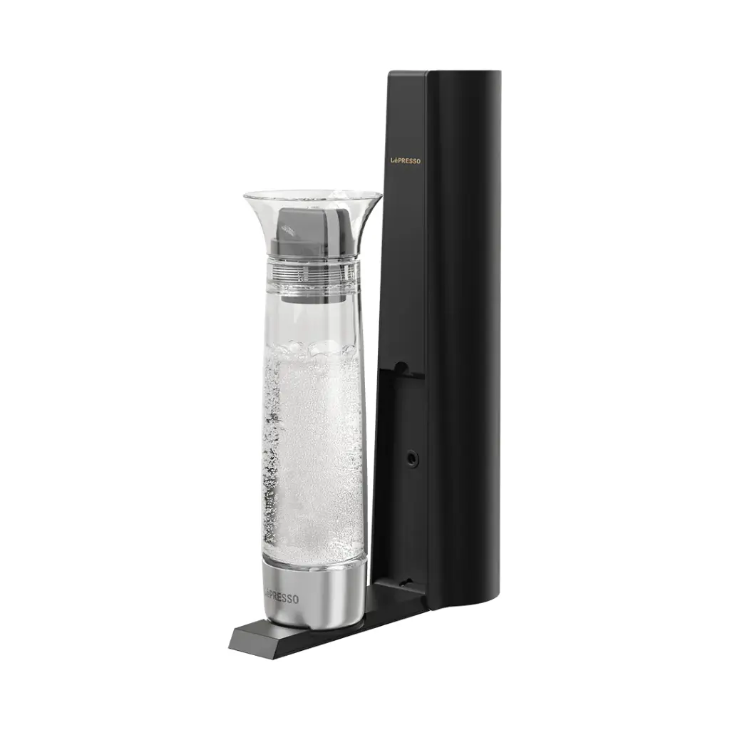 LEPRESSO CARBONATOR INSTANT SPARKLING WATER 800ML BLACK LPCFFM0017