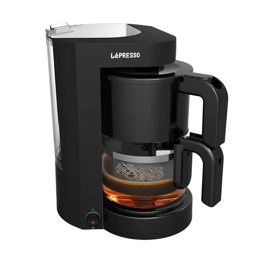 LEPRESSO DUO BREW COFFEE AND TEA MAKER BLACK LPCFFM0021