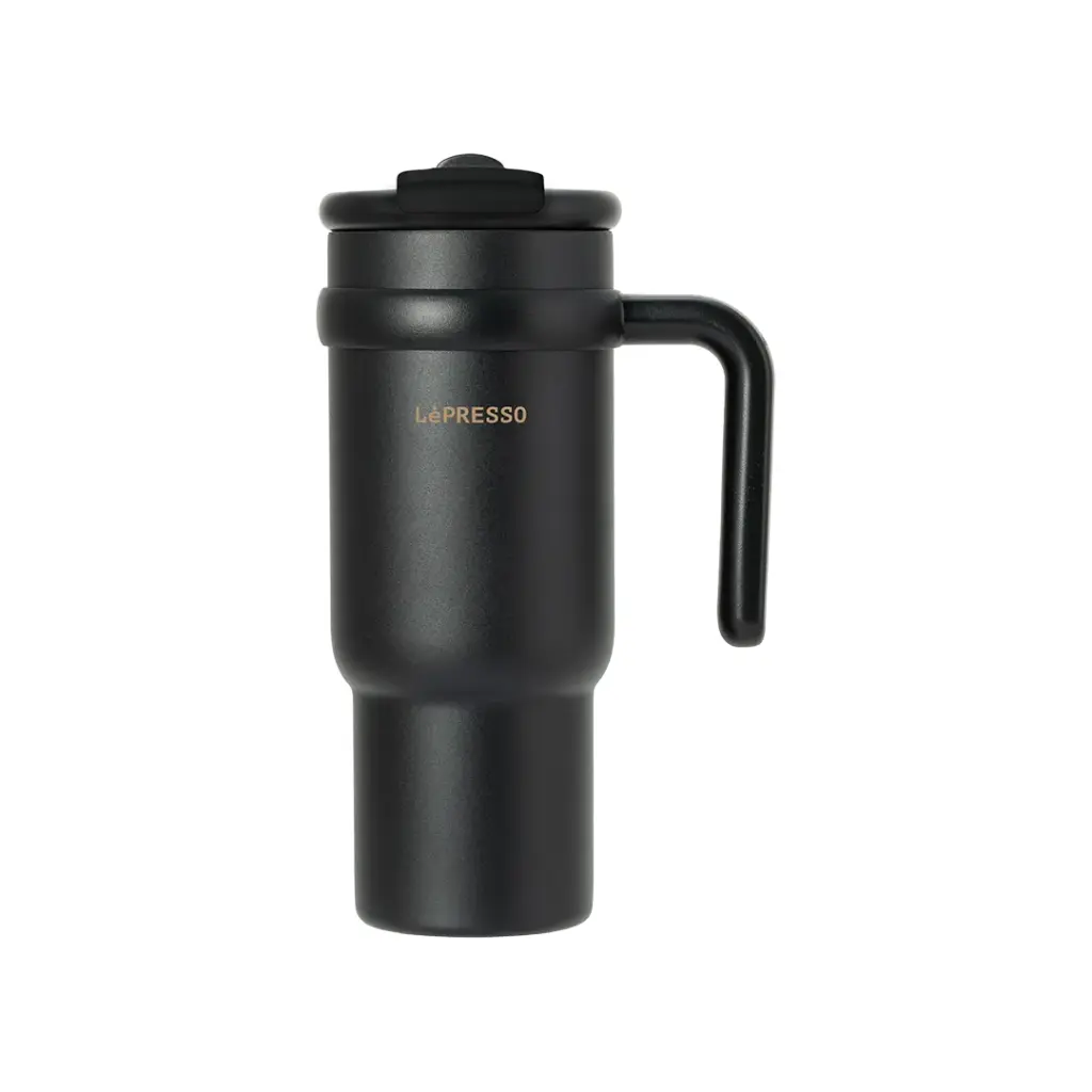LEPRESSO THERMO FLASK INSULATED MUG BLACK LPCFFM0024BK