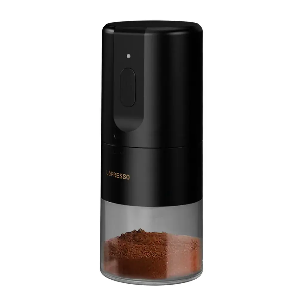 LEPRESSO CONICAL BURR GRINDER BLACK LPCFFM0032