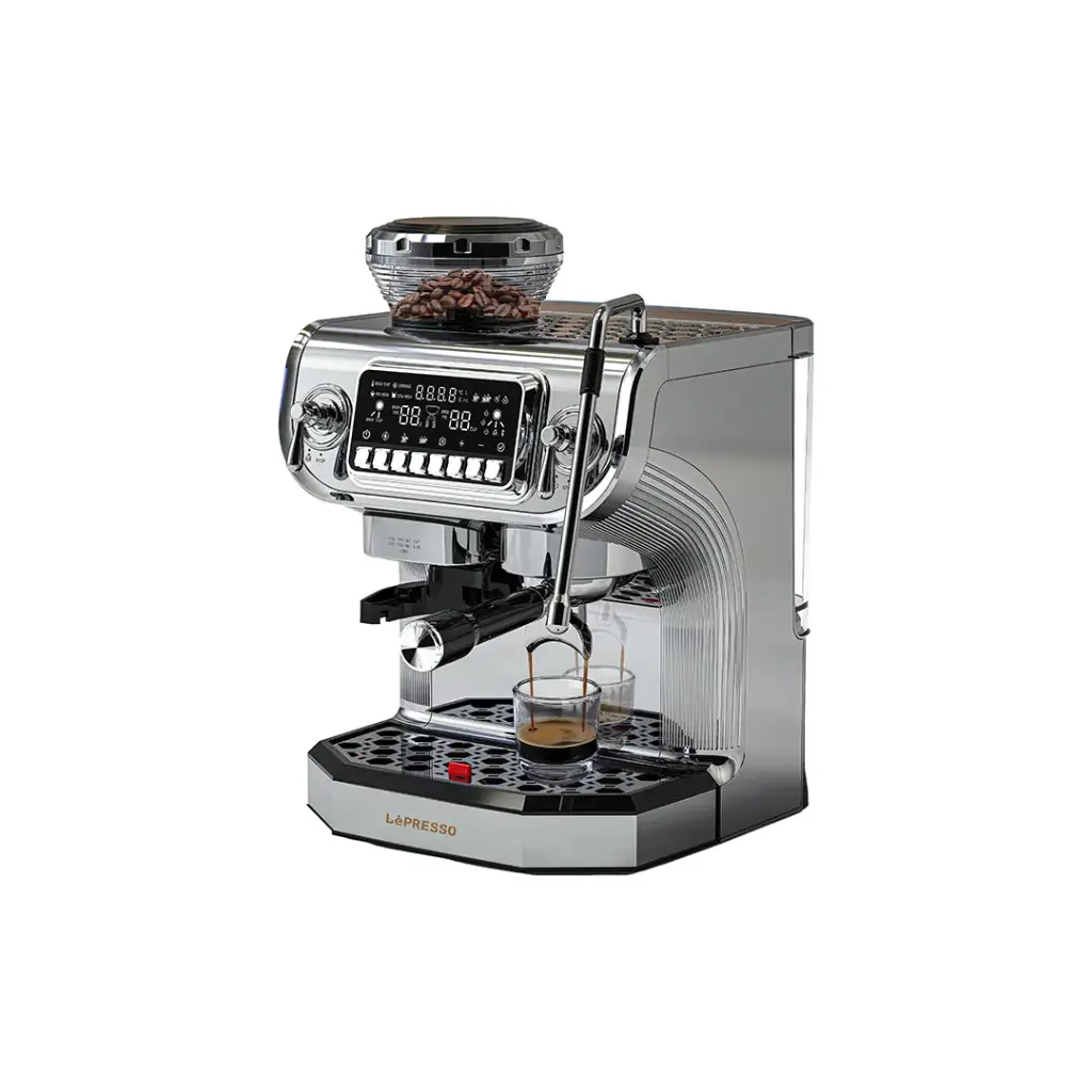 LEPRESSO DUAL BOILER ESPRESSO MACHINE SILVER LPCFFM0036
