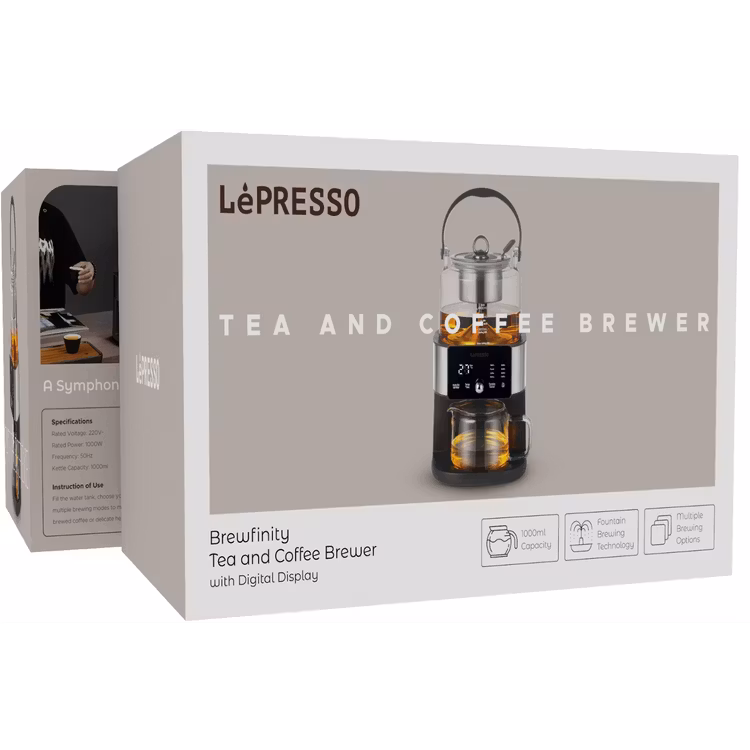 LEPRESSO BREWFINITY TEA AND COFFEE BREWER BLACK LPCFFTCB0040BK thumbnail 5