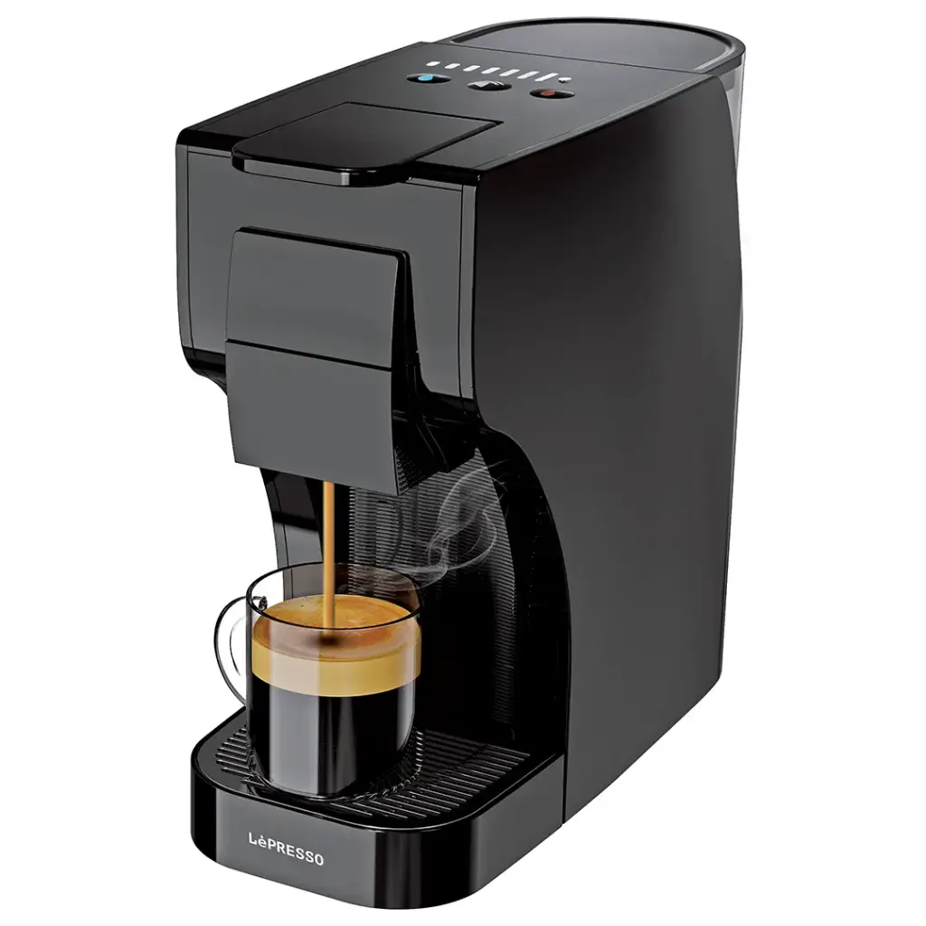 LEPRESSO TREZZA MULTI CAPSULE COFFEE MACHINE BLACK LPCM6618BK