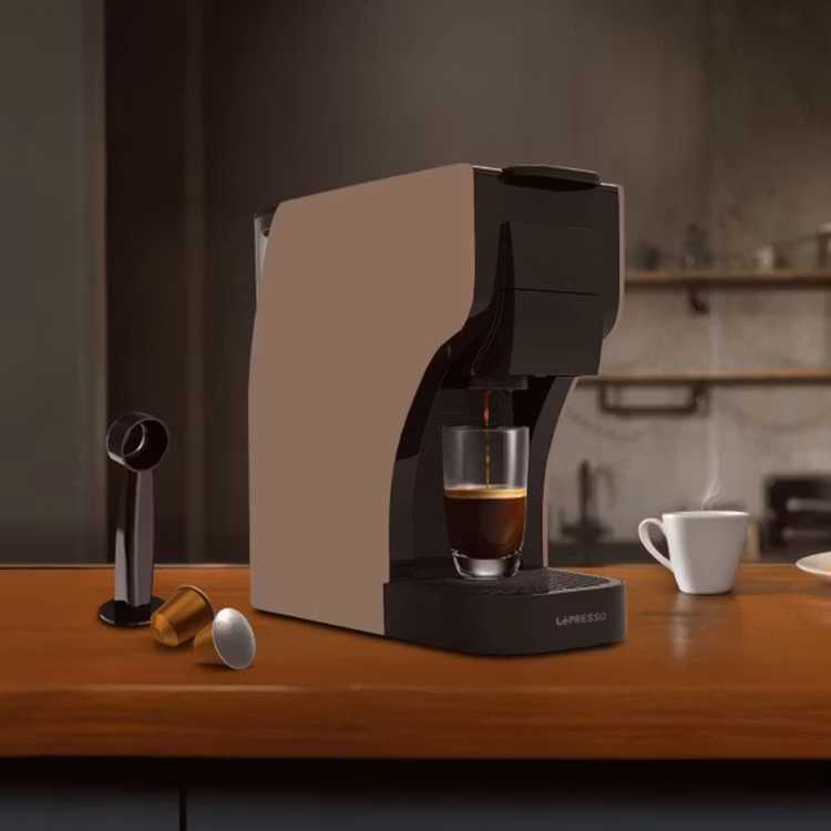 LEPRESSO TREZZA MULTI CAPSULE COFFEE MACHINE BROWN LPCM6618BR thumbnail 2