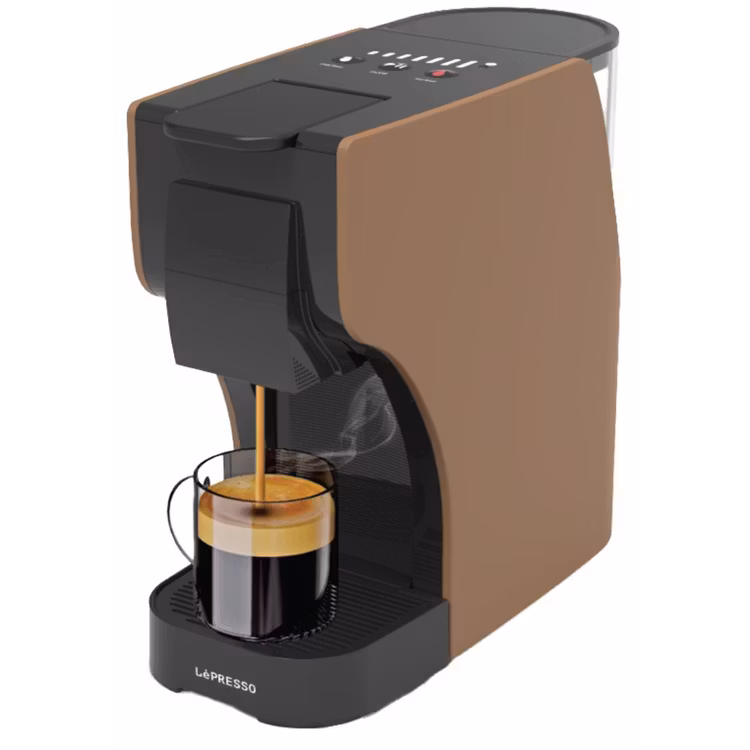 LEPRESSO TREZZA MULTI CAPSULE COFFEE MACHINE BROWN LPCM6618BR