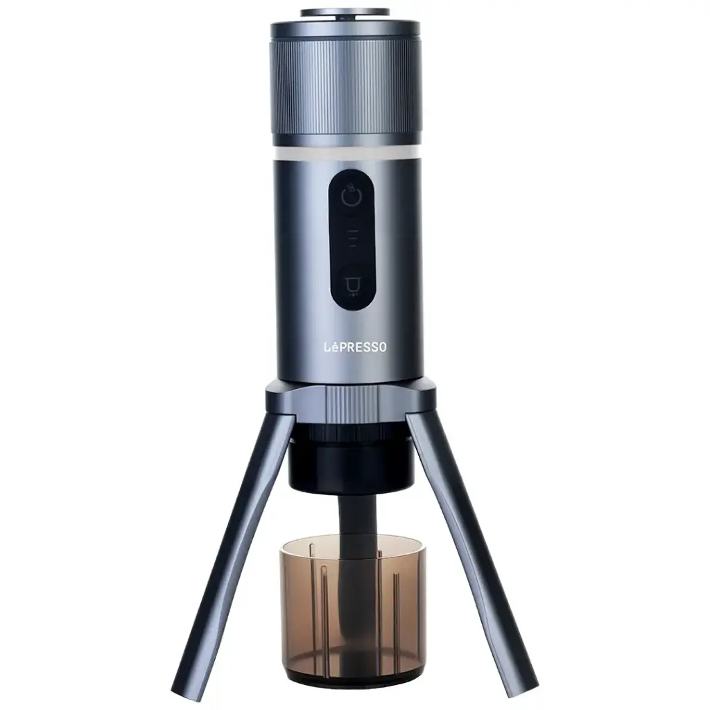 LEPRESSO BREWJET PORTABLE ESPRESSO MAKER GREY LPPECFFMGY