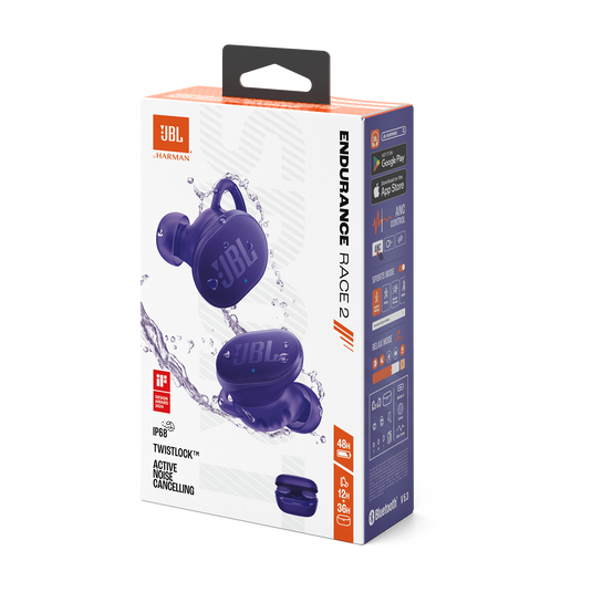JBL ENDURANCE RACE 2 WIRLESS EARPHONE PURPLE thumbnail 11