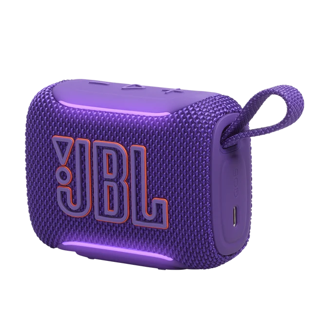JBL GO 5 AIR TOUCH PORTABLE WATERPROOF BLUETOOTH SPEAKER PURPLE thumbnail 6