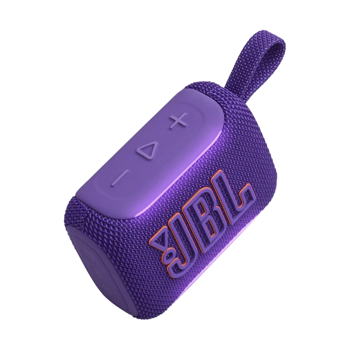 JBL GO 5 AIR TOUCH PORTABLE WATERPROOF BLUETOOTH SPEAKER PURPLE thumbnail 7