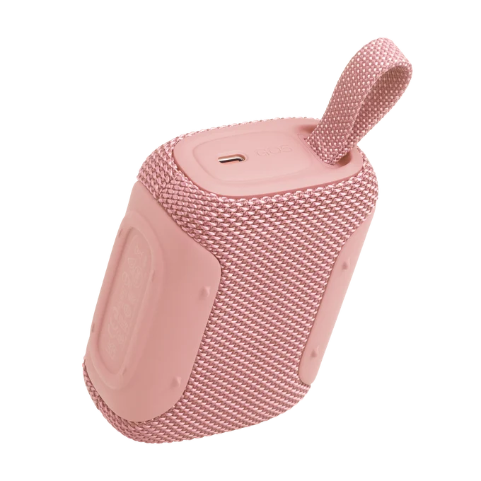 JBL GO 5 AIR TOUCH PORTABLE WATERPROOF BLUETOOTH SPEAKER PINK thumbnail 3