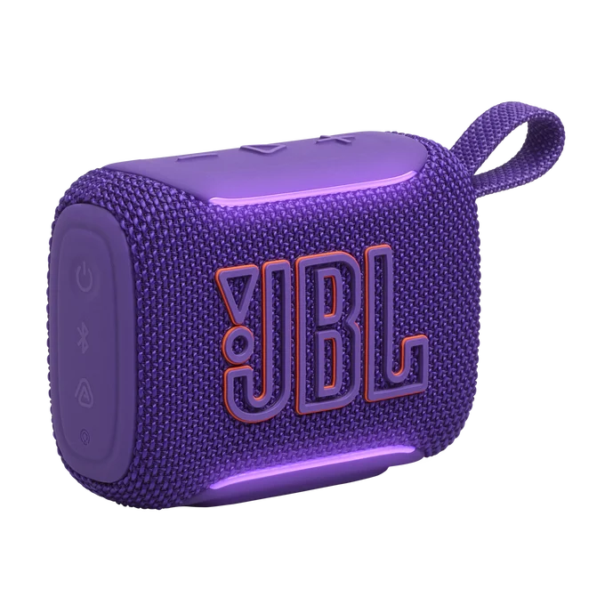 JBL GO 5 AIR TOUCH PORTABLE WATERPROOF BLUETOOTH SPEAKER PURPLE thumbnail 2