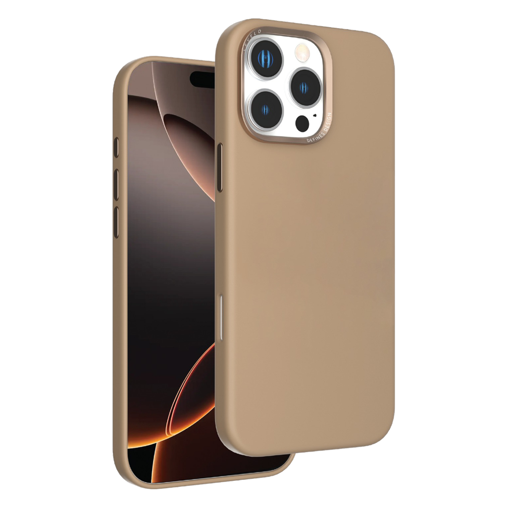 LEVELO IRIS MAGSAFE IPHONE 16 PRO LIQUID SILICONE CASE ROSE GOLD LVL-IMSC-16P-RSGD