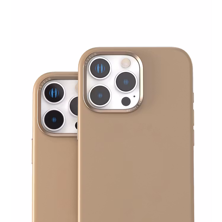 LEVELO IRIS MAGSAFE IPHONE 16 PRO LIQUID SILICONE CASE ROSE GOLD LVL-IMSC-16P-RSGD thumbnail 3