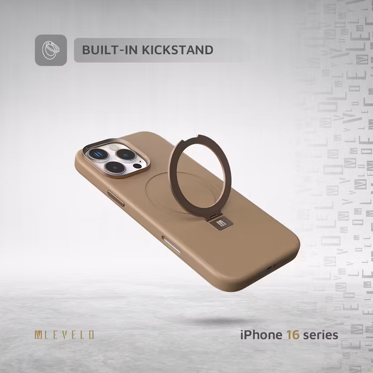 LEVELO IPHONE 16 PRO MAX IRIS PRO MAGSAFE LIQUID SILICONE CASE ROSE GOLD LVL-IPSC-16PM-RSGD thumbnail 3