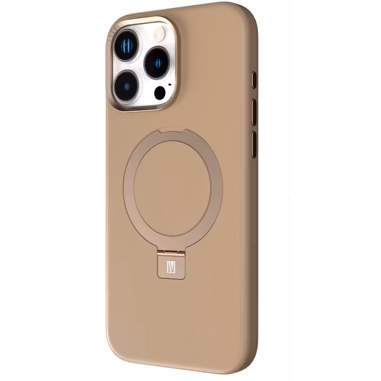 LEVELO IPHONE 16 PRO MAX IRIS PRO MAGSAFE LIQUID SILICONE CASE ROSE GOLD LVL-IPSC-16PM-RSGD thumbnail 10
