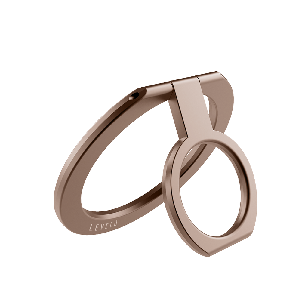 LEVELO LUCCA MAGSAFE PHONE HOLDER STAND DESERT TITANIUM LVL-LUCCA-DTT