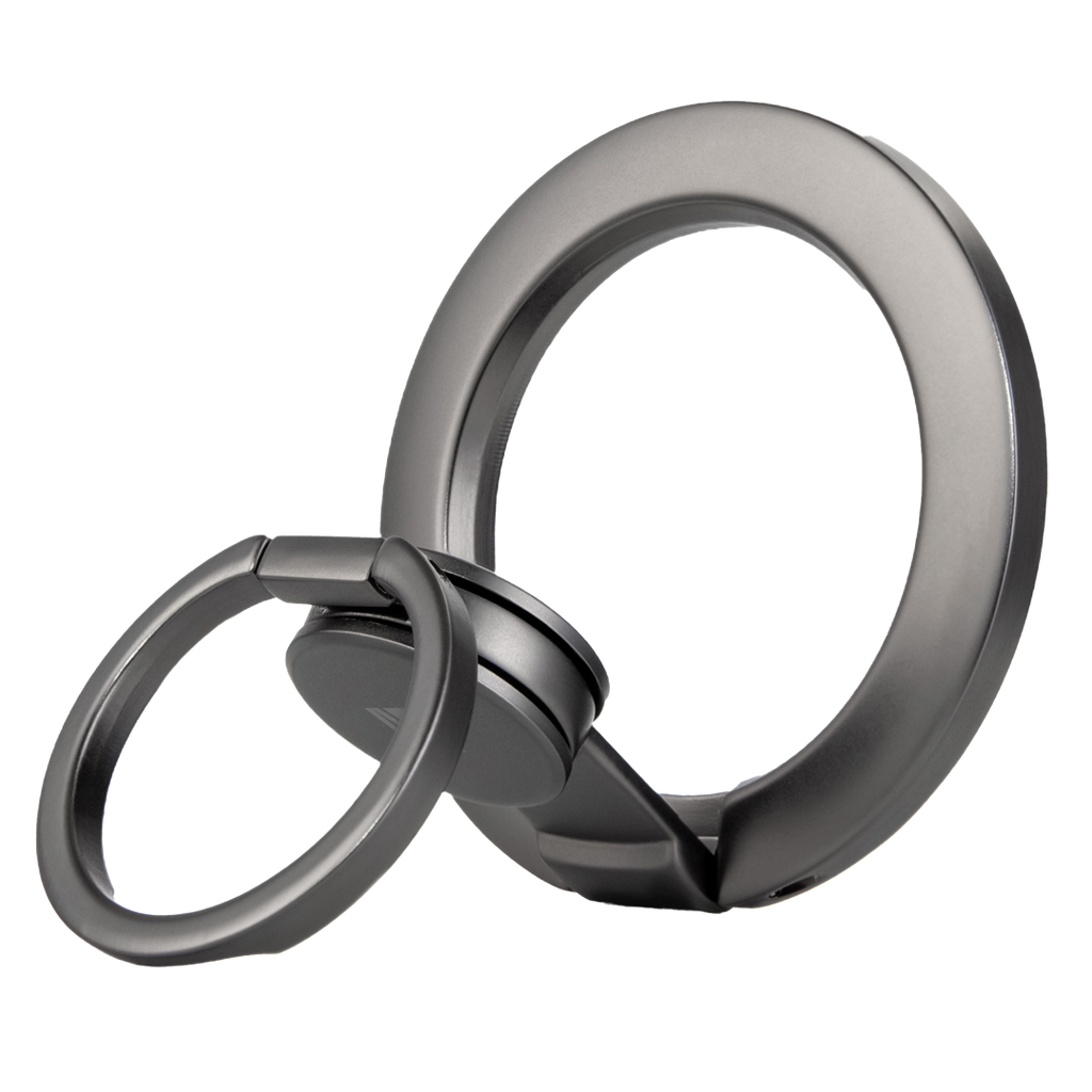 LEVELO SPINGRIP MAGNETIC PHONE GRIP AND SPINNER BLACK LVL-SPINGRIP-BK