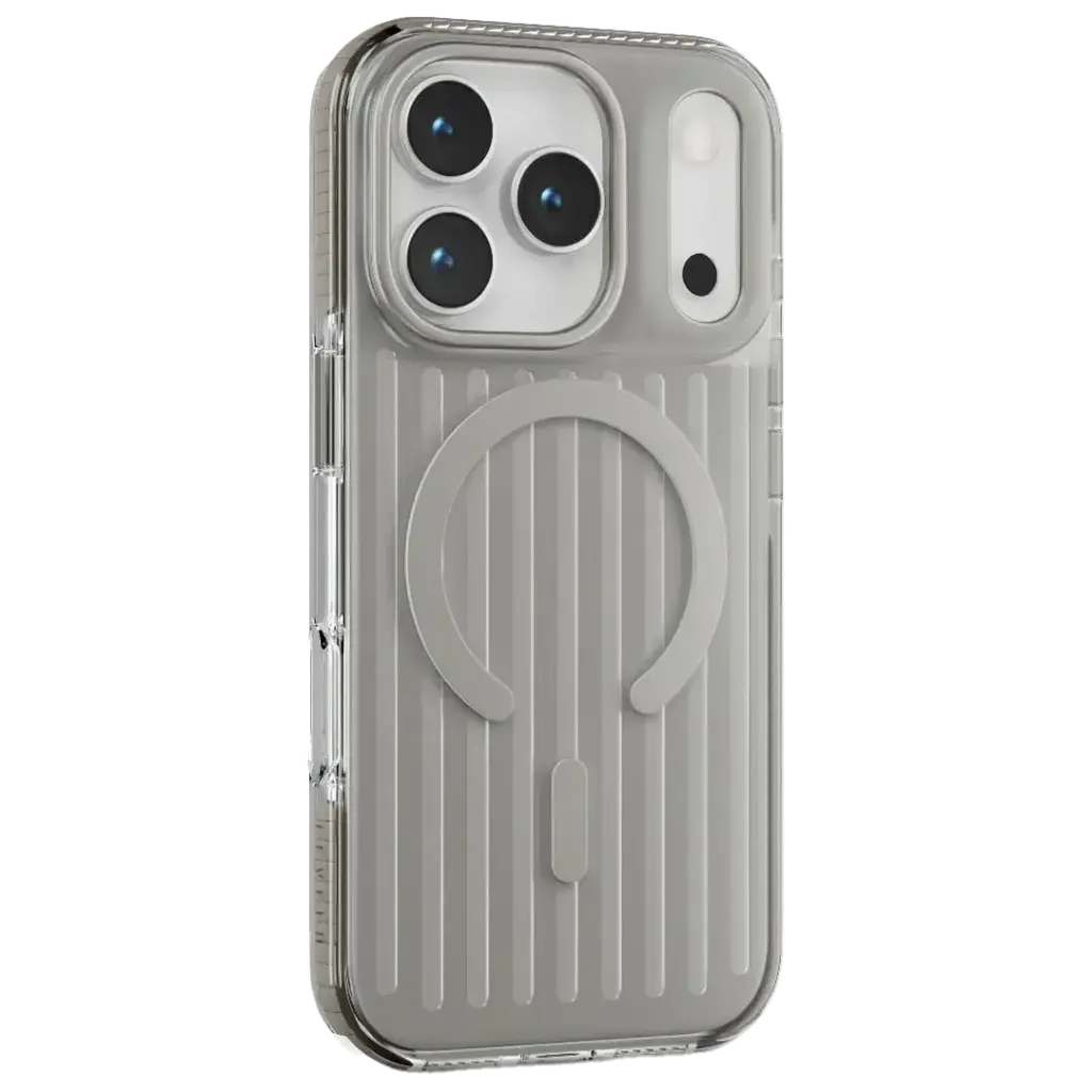 LEVELO CABIN IPHONE 17 PRO MAX ELITE MAGSAFE CASE SILVER STONE LVLCBN17PMSLST