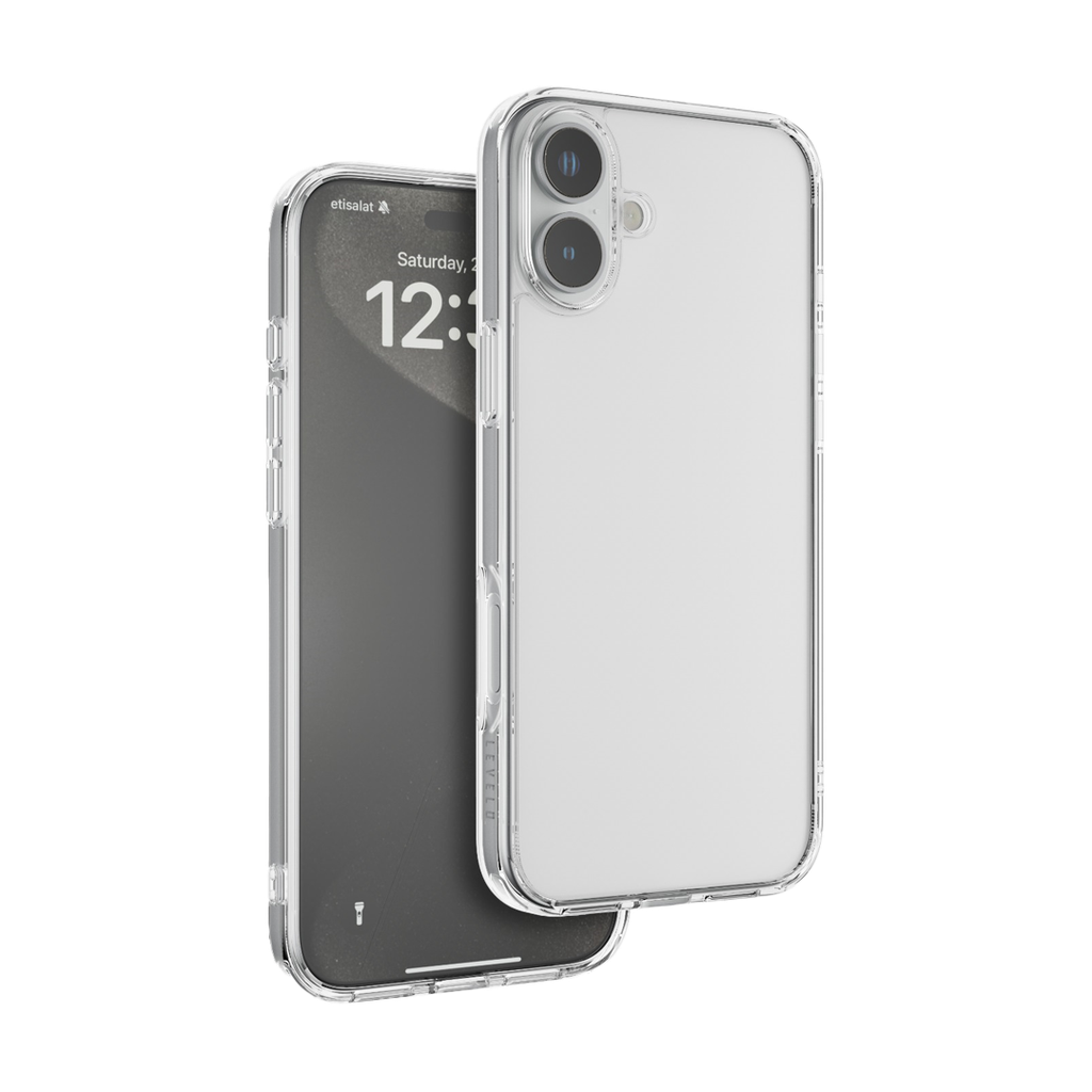LEVELO CLARA IPHONE 16 CASE CLEAR LVLCC16CL