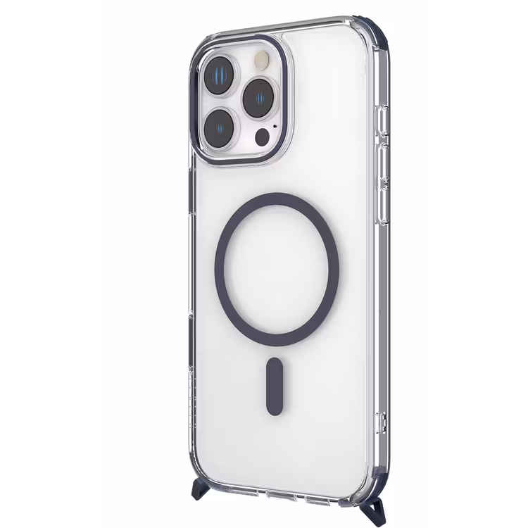 LEVELO CELESTE MAGSAFE CASE WITH CROSSBODY STRAP IPHONE 16 PRO DEEP BLUE LVLCMCCS16PBL thumbnail 10