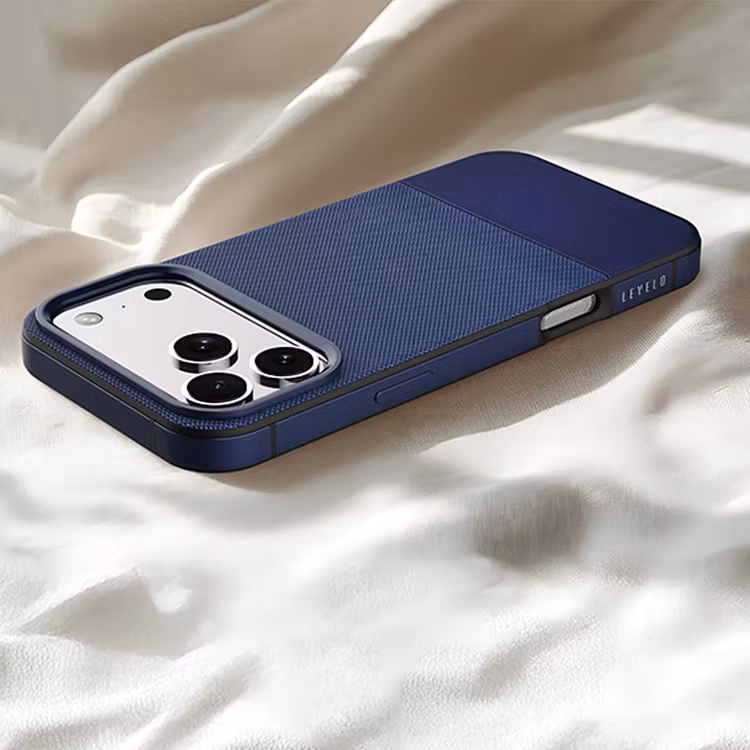 LEVELO IPHONE 17 PRO MAX LEVELO CUIR CASE MIDNIGHT BLUE LVLCUIR17PMMNBL thumbnail 10