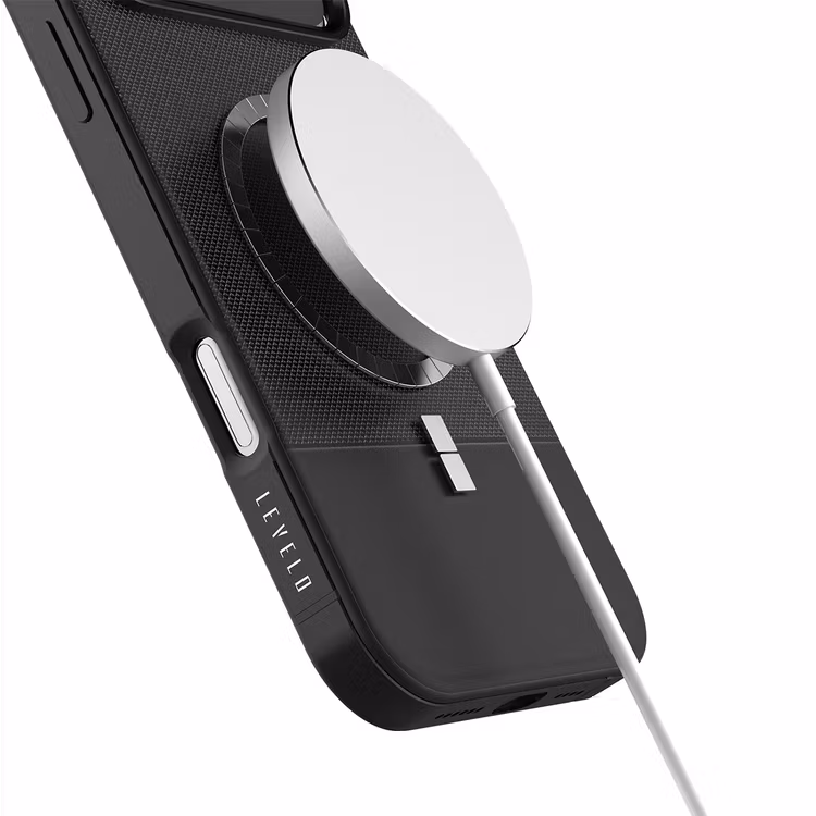 LEVELO IPHONE 17 PRO LEVELO CUIR CASE PHANTOM BLACK LVLCUIR17PPHBK thumbnail 11