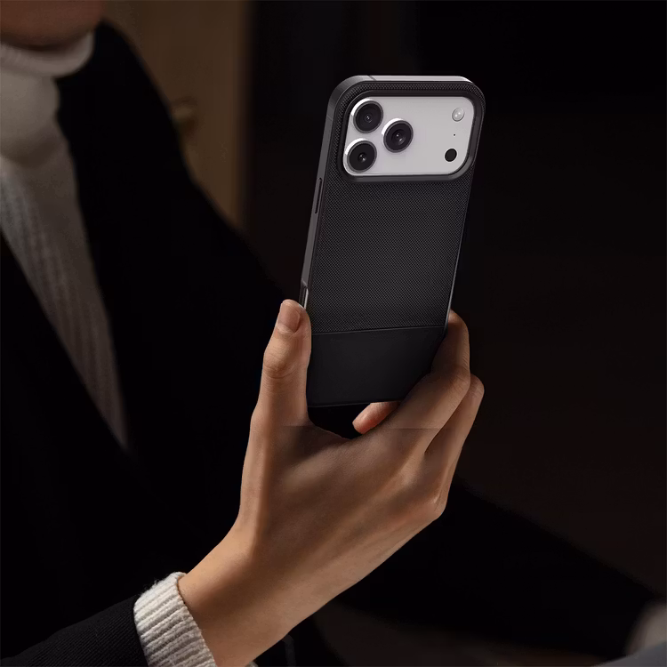 LEVELO IPHONE 17 PRO LEVELO CUIR CASE PHANTOM BLACK LVLCUIR17PPHBK thumbnail 5