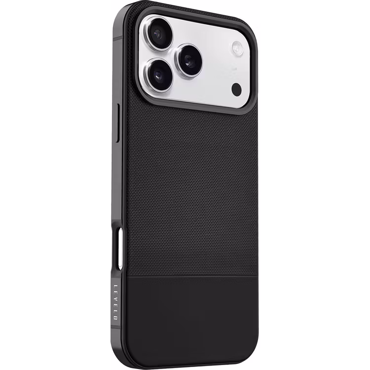 LEVELO IPHONE 17 PRO LEVELO CUIR CASE PHANTOM BLACK LVLCUIR17PPHBK thumbnail 2