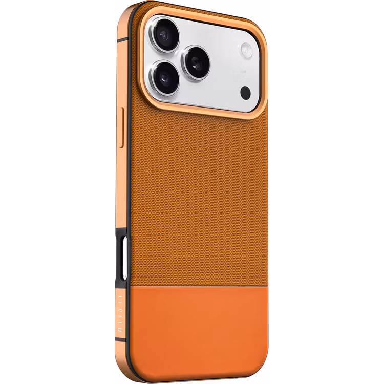 LEVELO IPHONE 17 PRO MAX LEVELO CUIR CASE SUNRISE ORANGE LVLCUIR17PMSORG