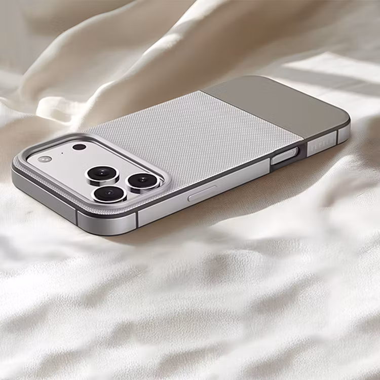 LEVELO IPHONE 17 PRO MAX LEVELO CUIR CASE SILVER STONE LVLCUIR17PMSLST thumbnail 9