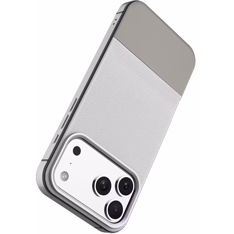 LEVELO IPHONE 17 PRO MAX LEVELO CUIR CASE SILVER STONE LVLCUIR17PMSLST thumbnail 6